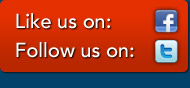 Like us on Facebook and Follow Us on Twitter