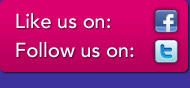 Like us on Facebook and Follow Us on Twitter