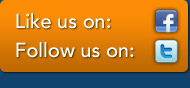 Like us on Facebook and Follow Us on Twitter