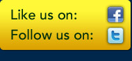 Like us on Facebook and Follow Us on Twitter