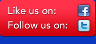 Like us on Facebook and Follow Us on Twitter