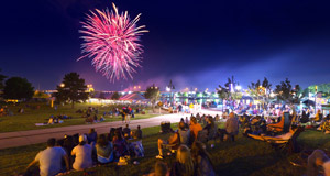 Witness One of Pure Michigans Largest Fireworks Displays 