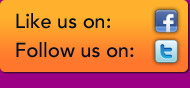 Like us on Facebook and Follow Us on Twitter
