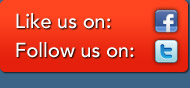 Like us on Facebook and Follow Us on Twitter