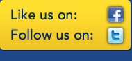 Like us on Facebook and Follow Us on Twitter