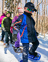 Kids Snowshoeing